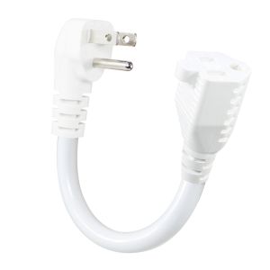 NEMA 5-15P to 5-15R Power Cord 1FT 2FT for PC Power Supply