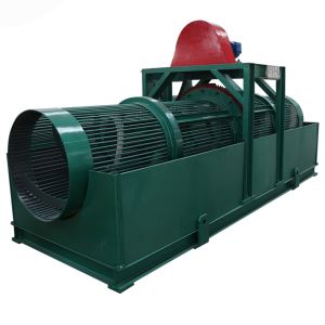 7.5 Kw Potato Dry Sieve Making Equipment Potato Starch Cage Cleaning Machine