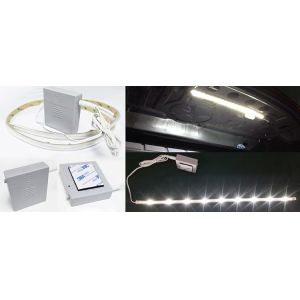 Power 0.8W Tool Box LED Lights ABS Plastic Cases Material 3PCS AA Batteries