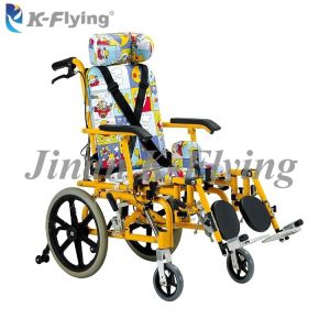 Stable Medical Rehabilitation Equipment Children Manual Cerebral Palsy Wheelchair