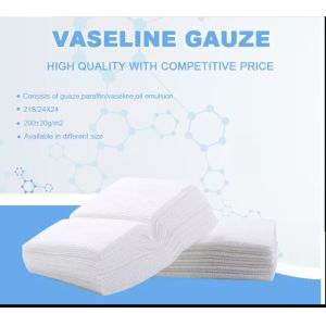 Medical Disposable Sterile Paraffin Gauze Burn Dressing Pad Paraffin Gauze