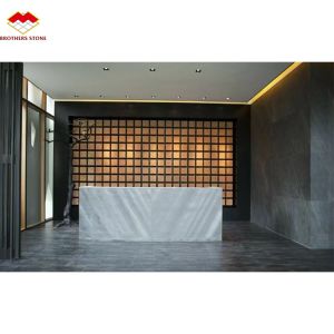 Flexible Slate Stone Sheets Wall Cladding in Modern Design for Hotel Villa