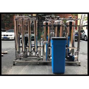 2.5KW Water Softener System RO Plant With Sand / Carbon / Filter SUS304