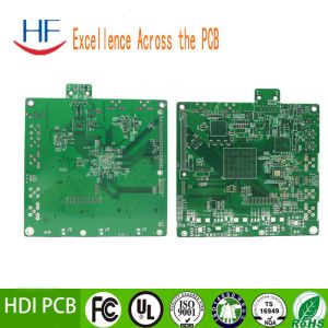 Quality ENIG FR4 HDI Rigid PCB Motherboard Fabrication Immersion Gold 1.0mm for sale
