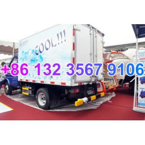 RHD Dongfeng Diesel 4x2 Mini Light Refrigerator Truck EQ5032XXY