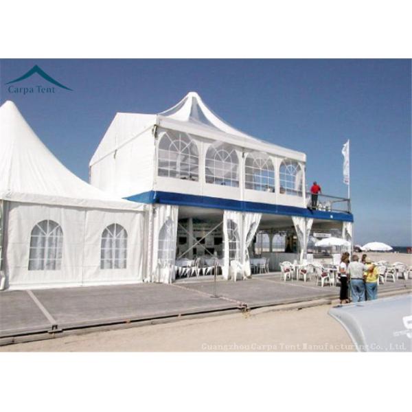 Business Aluminium Frame Tents Marquee PVC Coated Fabric Structure