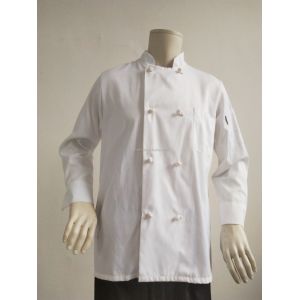 Double Buttons Unisex Design Pure Cotton Executive Chef Coats