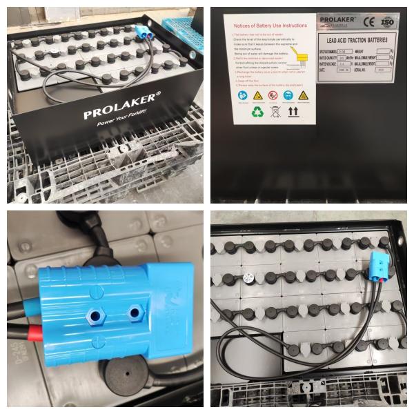 Customized Rechargeable Forklift Battery 36V 245Ah Lead-acid Battery with CE Certification