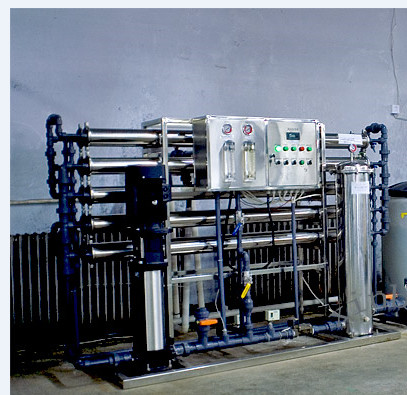 SUS304 / 316 Mineral Water Treatment Plant , 100000L/hr Reverse Osmosis Water Plant