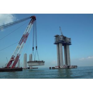 150mm Multi Wire Rope Sling Assembly , 5:1 Cable Laid Sling