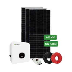 10-50KW Home Solar Energy System 48V Lithium Ion Battery Perfect Solution