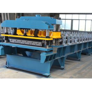 Steel Roofing Sheet Roll Forming Machine PPGI GI IBR Trapezoid , Roof Sheet