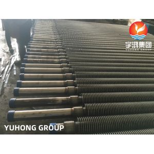 China NDT HT / ECT Certified PED Carbon Steel Finned Tubes G / L / KL / HFW Type on sale