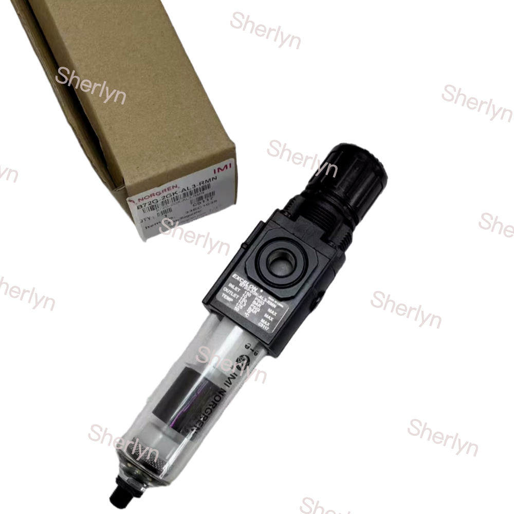 Norgren B72G Series Filter Pressure Reducing Valve B72G-2GK-AL3-RMN 1/4 "G