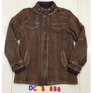 DC888888 Men's cotton with jean washing jacket coat