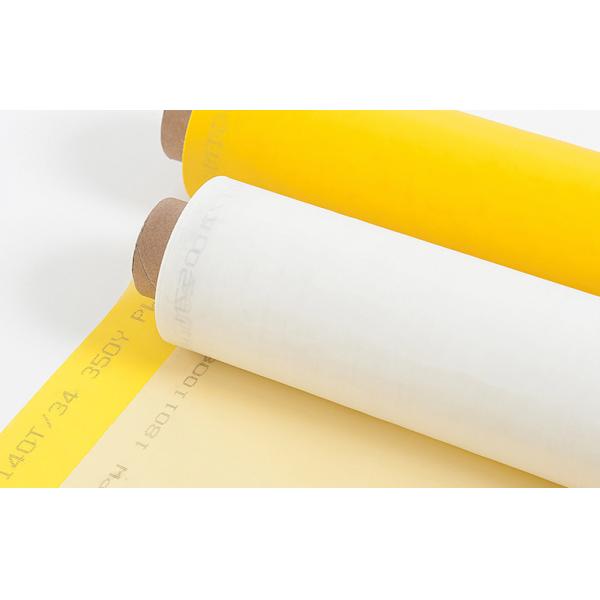 Buy Plain Weave Monofilament Polyester Mesh , Screen Printing Mesh Material 64T at wholesale prices