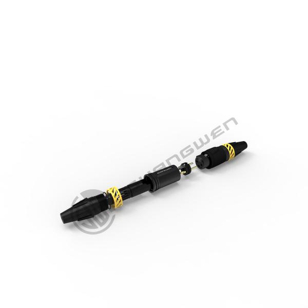 Audio XLR 3 Pin Male Female Plug Connector Electrical IP65 Waterproof