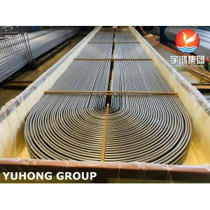 ASME SA213 TP316Ti Stainless Steel U Bend Tube 1.65mm Min Thickness