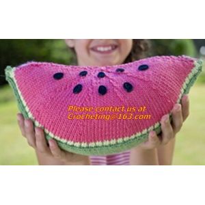 Mannual Knitted Doll standing flower stuffed toysCrocheted Craft Crochet Animal