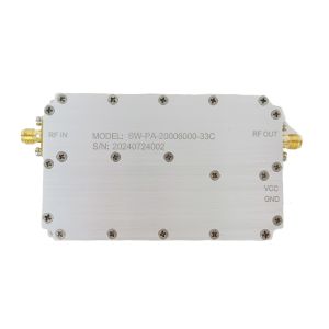 Customized 2000-6000MHz 2W Ultra-Broadband RF Power Amplifier for Wireless