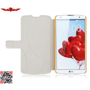 Hot Sell Ultra Thin Colorful PU Flip Leather Cover Case For LG G Pro 2 High