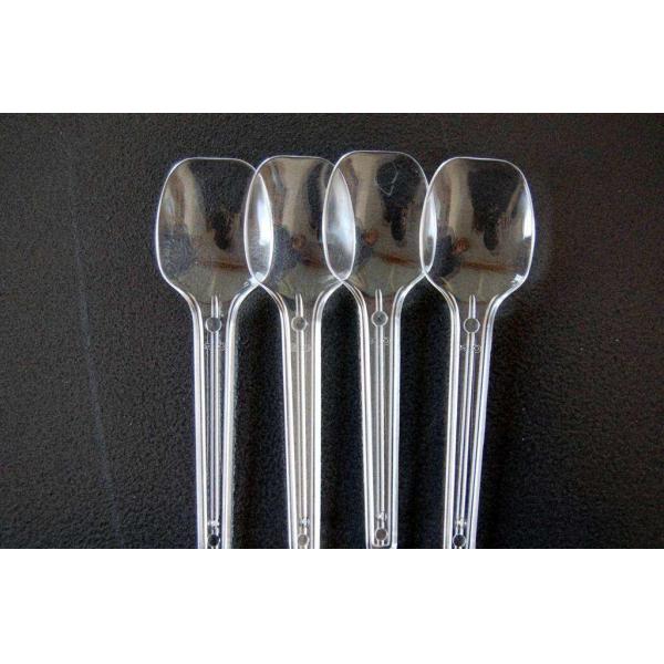 Buy Gold Plastic Spoon Energy Saving Injection Molding Machine Powerful Control System at wholesale prices