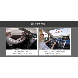 Full HD 1080P Rearview Mirror Wifi 3G Car DVR with GPS Navigation 7" Android