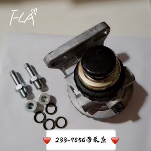 Excavator Diesel Fuel Filter Head , Oil Filter Head Steel Materials