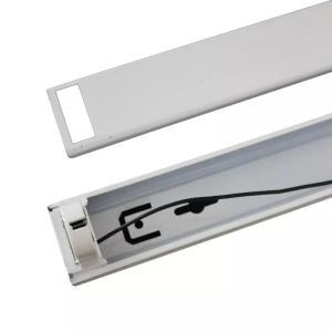1200mm LED Tube Bracket Anti Rust Coating Double Light Fitting