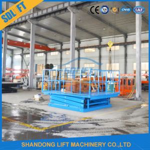 Stationary Hydraulic Lift Table Fixed Low Profile With CE