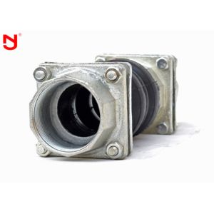 Flexible Threaded Expansion Joint , Double Bellows Expansion Joint Gas Pipe