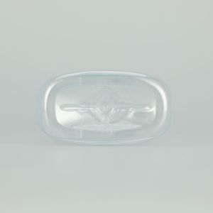 Smooth Round PET Plastic Spray Bottle With Classic Design Transparent Color.