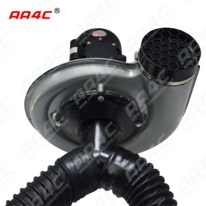 Diesel Vehicle Exhaust Extraction System Wall Installed Single Dual Control