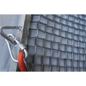 25X25mm Stadiummax Steel Drag Mat With 3'X4' For Market