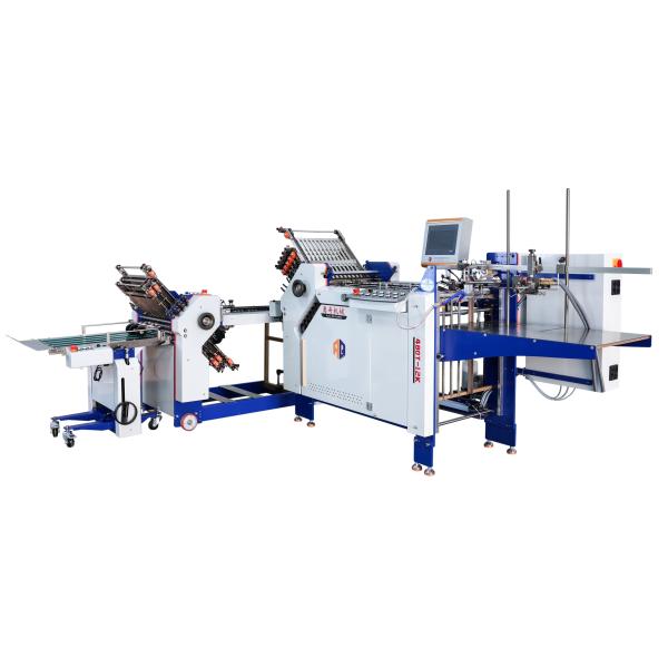 Automated Industrial Folder Machine Leaflets Brochure Folding Machine With