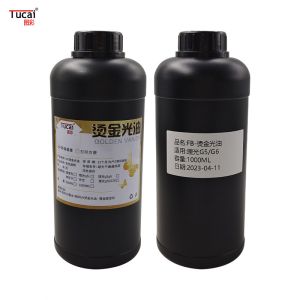 High gloss UV bronzing varnish for Ricoh G5/G6/G5i/GH2220/ Konica