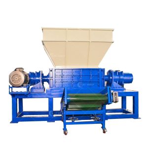 2300KG Big Capacity Waste Cat Shredding Machine Double Shaft Shredder
