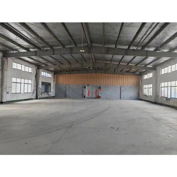 Large Span Steel Structure Warehouse Building , Pre Fabricated Steel Buildings
