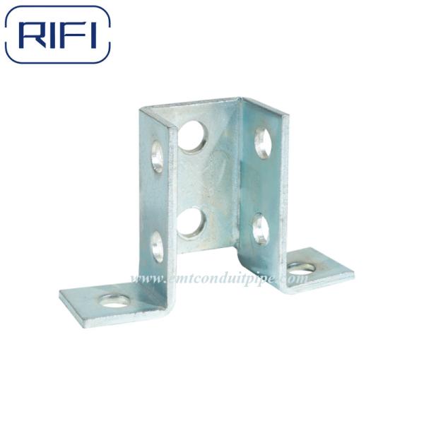Buy Wing Shap Fittings 8 Hole  Unistrut Channel Fittings Galvanized Steel at wholesale prices