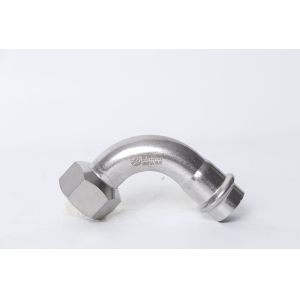 SS304 90 Degree Elbow male Press Pipe Fitting