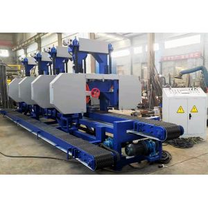 Horizontal Resaw Band Sawmill Multiple blade Wood Saw Machine in hot selling