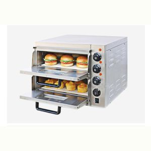 Electric/Commercial Pizza Oven with Stone and Mechanical Timer Control