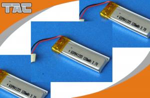 Quality GSP041235 3.7V 120mAh Polymer Lithium Ion Battery for PDA MP3 MP4 smart card for sale