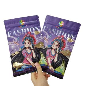 Stand Up Pouch Dried Food Packaging Bag Environmentally Friendly