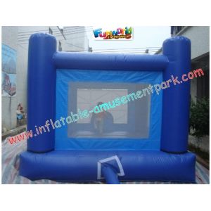 Small Dolphin Commercial Bouncy Castles , Inflatable Jumping House