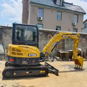 20.4kw Used Sany SY35U Excavator Excellent Condition and with Original Hydraulic