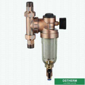 Brass Nickel Plated Remove Rust Water Purifier Pre-Filter Backwash Universal