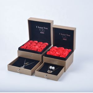 Recyclable Biodegradable Custom Logo Necklace Gift Box jewelry packaging gift