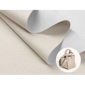 Faux Synthetic Sofa Microfiber Leather Lychee Grain 1.0mm Thickness