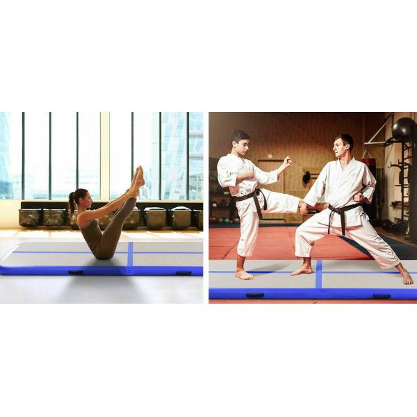 33ft Cheerleading Inflatable Tumbling Air Mats For Gymnastics